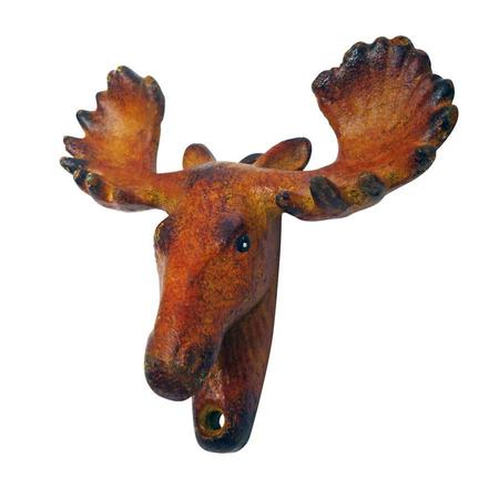 DESIGN TOSCANO Moose Tracks Cast Iron Bottle Opener, PK 2 SP91181